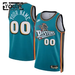 Camiseta Detroit Pistons Personalizada Classic Edition 2022-23 Swingman para Niño