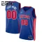 Camiseta Detroit Pistons Personalizada Icon Edition Azul Swingman para Niño