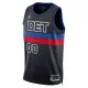 Camiseta Detroit Pistons Personalizada Statement Edition Negro Swingman para Hombre