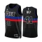 Camiseta Detroit Pistons Saddiq Bey 41 Statement Edition Negro Swingman para Hombre