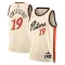 Camiseta Detroit Pistons Simone Fontecchio City Edition 2024-25 Blanco Swingman para Hombre