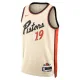Camiseta Detroit Pistons Simone Fontecchio City Edition 2024-25 Blanco Swingman para Hombre