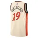 Camiseta Detroit Pistons Simone Fontecchio City Edition 2024-25 Blanco Swingman para Hombre