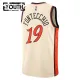 Camiseta Detroit Pistons Simone Fontecchio City Edition 2024-25 Blanco Swingman para Niño