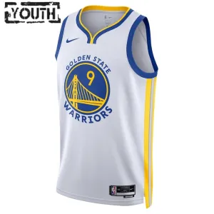 Camiseta Golden State Warriors Andre Iguodala 9 Association Edition Blanco Swingman para Niño