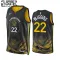 Camiseta Golden State Warriors Andrew Wiggins 22 City Edition 2022-23 Negro Swingman para Niño