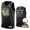 Camiseta Golden State Warriors Diamond Edition Personalizada Negro Swingman para Hombre