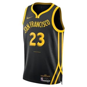 Camiseta Golden State Warriors Draymond Green City Edition 2023-24 Negro Swingman para Hombre
