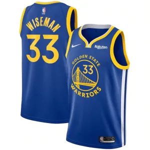 Camiseta Golden State Warriors James Wiseman 33 Icon Edition Real Swingman para Hombre