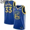 Camiseta Golden State Warriors James Wiseman 33 Icon Edition Real Swingman para Niño