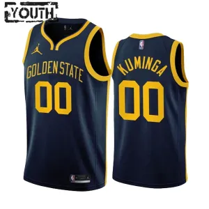 Camiseta Golden State Warriors Jonathan Kuminga 00 Statement Edition Swingman para Niño Camiseta Golden State Warriors Jonathan Kuminga 00 Statement Edition Swingman para Niño