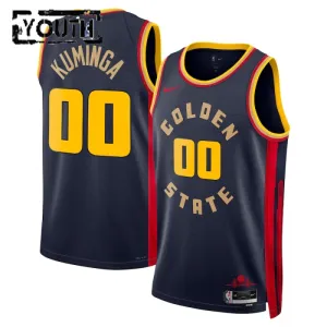 Camiseta Golden State Warriors Jonathan Kuminga City Edition 2024-25 Swingman para Niño