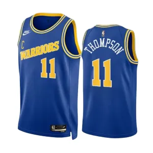 Camiseta Golden State Warriors Klay Thompson 11 Classic Edition 2022-23 Azul Swingman para Hombre