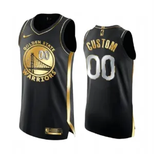 Camiseta Golden State Warriors Limited Golden Edition Personalizada Negro Swingman para Hombre Camiseta Golden State Warriors Limited Golden Edition Personalizada Negro Swingman para Hombre