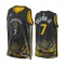 Camiseta Golden State Warriors Patrick Baldwin JR 7 City Edition 2022-23 Negro Swingman para Hombre