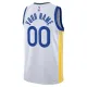 Camiseta Golden State Warriors Personalizada Association Edition Blanco Swingman para Hombre