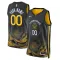 Camiseta Golden State Warriors Personalizada City Edition 2022-23 Negro Swingman para Hombre
