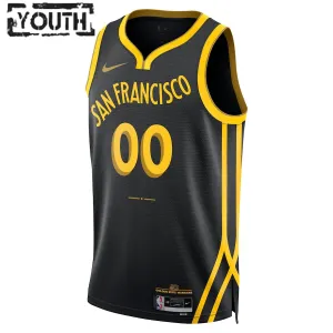 Camiseta Golden State Warriors Personalizada City Edition 2023-24 Swingman para Niño