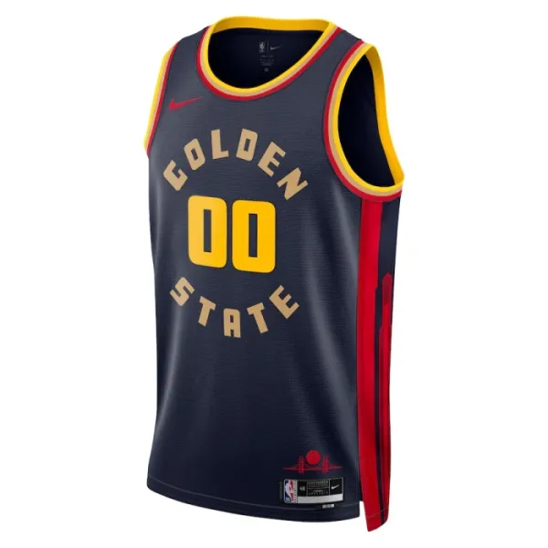 Camiseta Golden State Warriors Personalizada City Edition 2024-25 Swingman para Hombre