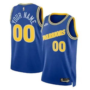 Camiseta Golden State Warriors Personalizada Classic Edition 2022-23 Azul Swingman para Hombre