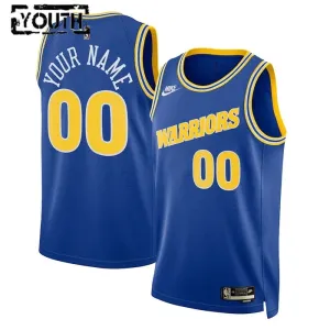 Camiseta Golden State Warriors Personalizada Classic Edition 2022-23 Azul Swingman para Niño