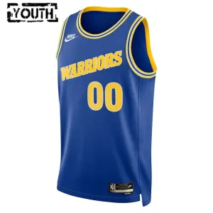 Camiseta Golden State Warriors Personalizada Classic Edition 2022-23 Azul Swingman para Niño