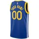 Camiseta Golden State Warriors Personalizada Icon Edition Azul Swingman para Hombre