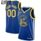 Camiseta Golden State Warriors Personalizada Icon Edition Azul Swingman para Niño