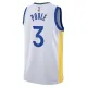 Camiseta Golden State Warriors Poole 3 Association Edition Blanco Swingman para Hombre