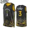 Camiseta Golden State Warriors Poole 3 City Edition 2022-23 Negro Swingman para Niño