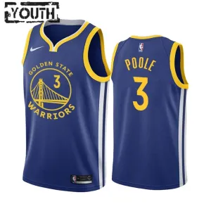 Camiseta Golden State Warriors Poole 3 Icon Edition Real Swingman para Niño
