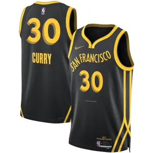 Camiseta Golden State Warriors Stephen Curry City Edition 2023-24 Swingman para Hombre
