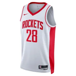 Camiseta Houston Rockets Alperen Sengun 28 Association Edition Blanco Swingman para Hombre