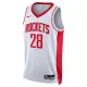 Camiseta Houston Rockets Alperen Sengun 28 Association Edition Blanco Swingman para Hombre