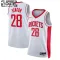 Camiseta Houston Rockets Alperen Sengun 28 Association Edition Blanco Swingman para Niño