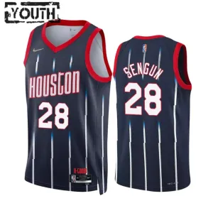 Camiseta Houston Rockets Alperen Sengun 28 City Edition 2022-23 Swingman para Niño