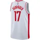 Camiseta Houston Rockets Dennis Schroder 17 Association Edition Blanco Swingman para Hombre