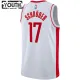 Camiseta Houston Rockets Dennis Schroder 17 Association Edition Blanco Swingman para Niño