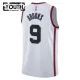 Camiseta Houston Rockets Dillon-Brooks City Edition 2024-25 Blanco Swingman para Niño