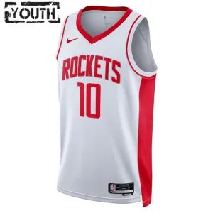 Camiseta Houston Rockets Eric Gordon 10 Association Edition Blanco Swingman para Niño