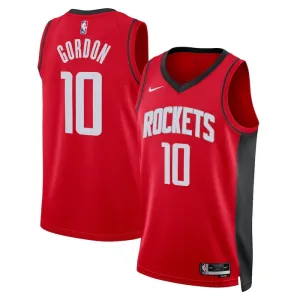 Camiseta Houston Rockets Eric Gordon 10 Icon Edition Rojo Swingman para Hombre