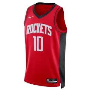 Camiseta Houston Rockets Eric Gordon 10 Icon Edition Rojo Swingman para Hombre