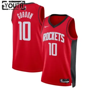Camiseta Houston Rockets Eric Gordon 10 Icon Edition Rojo Swingman para Niño