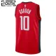 Camiseta Houston Rockets Eric Gordon 10 Icon Edition Rojo Swingman para Niño