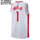 Camiseta Houston Rockets Jabari Smith JR 1 Association Edition Blanco Swingman para Niño