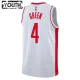Camiseta Houston Rockets Jalen Green 0 Association Edition Blanco Swingman para Niño