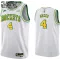 Camiseta Houston Rockets Jalen Green 0 Classic Edition 2022-23 Blanco Swingman para Niño