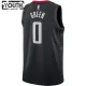 Camiseta Houston Rockets Jalen Green 0 Statement Edition Negro Swingman para Niño