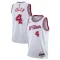 Camiseta Houston Rockets Jalen Green 4 City Edition 2023-24 Blanco Swingman para Hombre