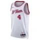 Camiseta Houston Rockets Jalen Green 4 City Edition 2023-24 Blanco Swingman para Hombre